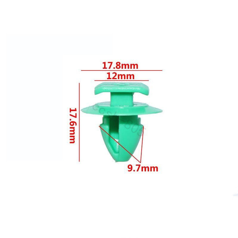 10 Pcs Car Wheel Arch Fender Flare Molding Trim Retainer Clips For Car Universal