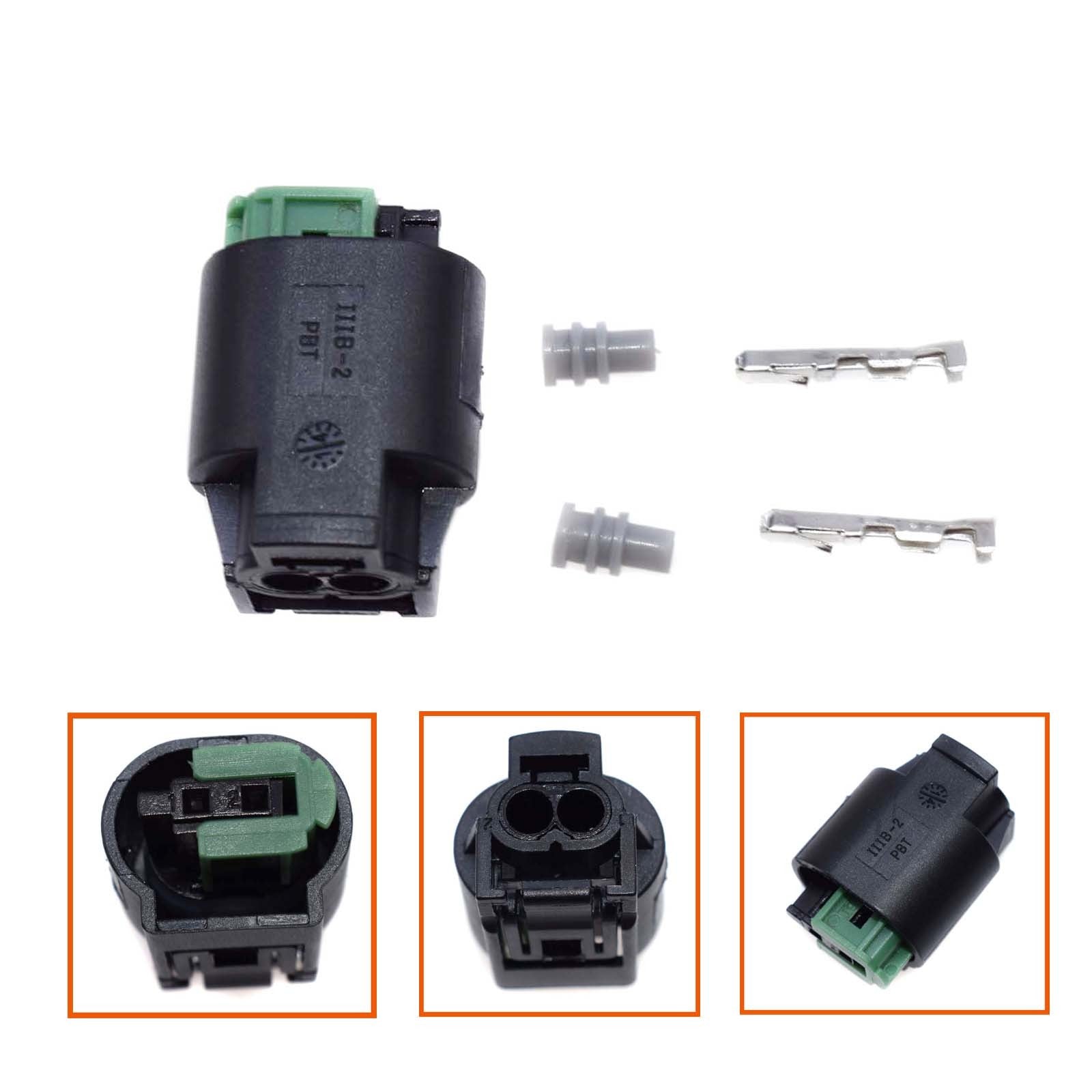 Brand new temperature sensor 2-pin connector 1-967644-1, 968405-1 for 3 , 5 , and 7 . n