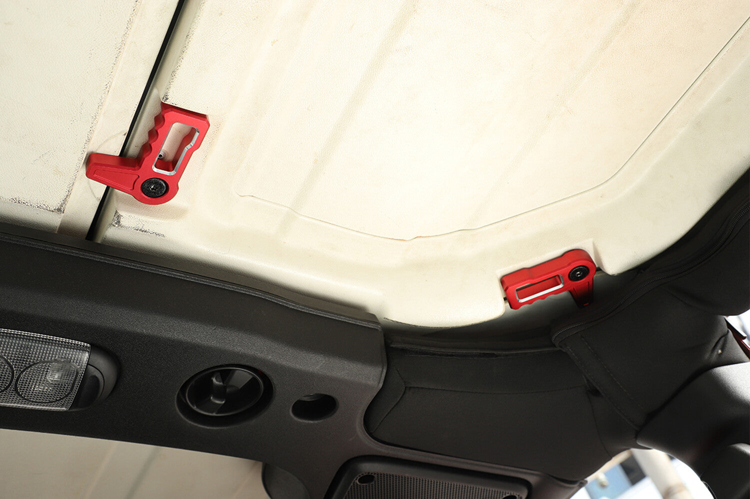 4-PACK Hardtop Release Handle Latch for Jeep for Wrangler JK 2007-2017 Roof Remove