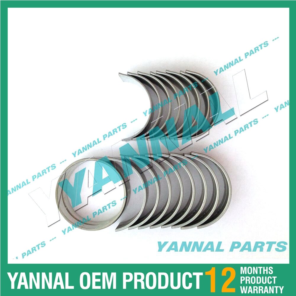 New V2203 and V2403 main bearings and rod bearings, STD 60 mm, suitable for S175 and S130 models.