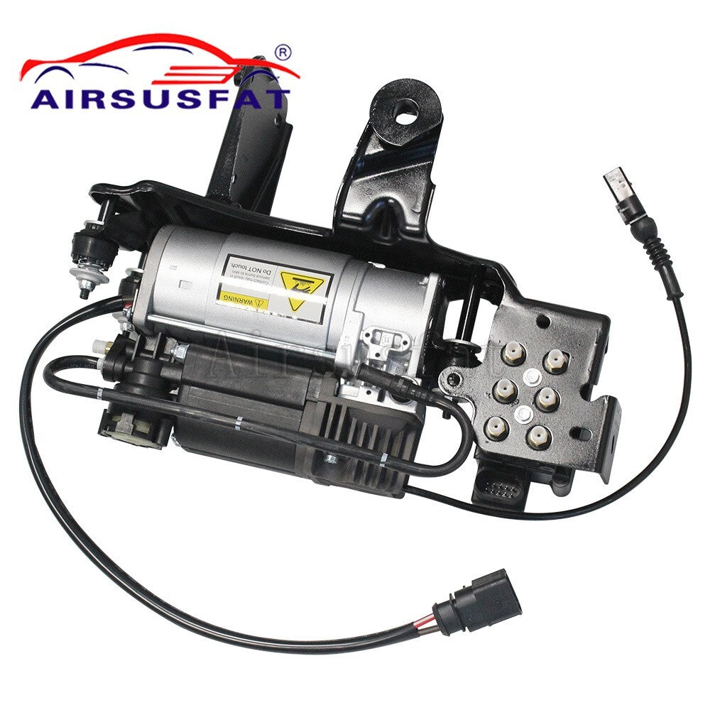Air suspension compressor with valve for seat suitable for Audi A6, Allroad, Quattro, and C6 (06-11-)