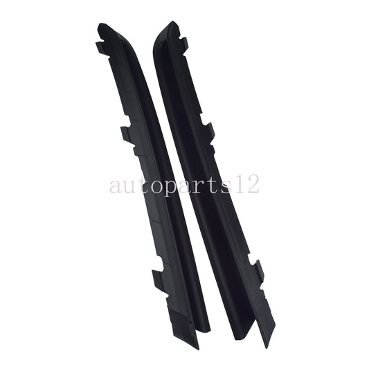 pair of front left and right bumper trim pieces suitable for VW for Jetta 2015 - 2018.
