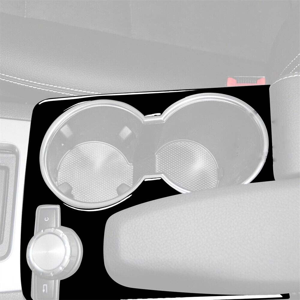 Gloss Black Water Cup Holder Panel Trim for Mercedes Benz C-Class W204 2007-14
