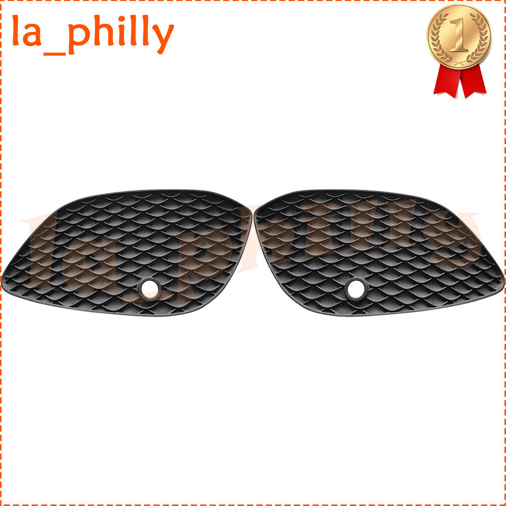 Front RHLH Hood Bumper Mesh Grille Grill Fit for Mercedes-Benz 2016-2019 GLC300