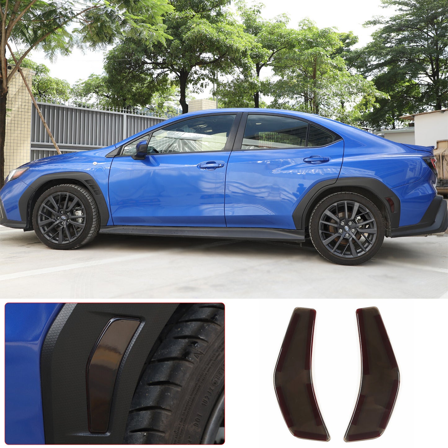 Real Carbon Fiber Trunk Switch Button Cover Trim for for Corvette C8 20-23- v