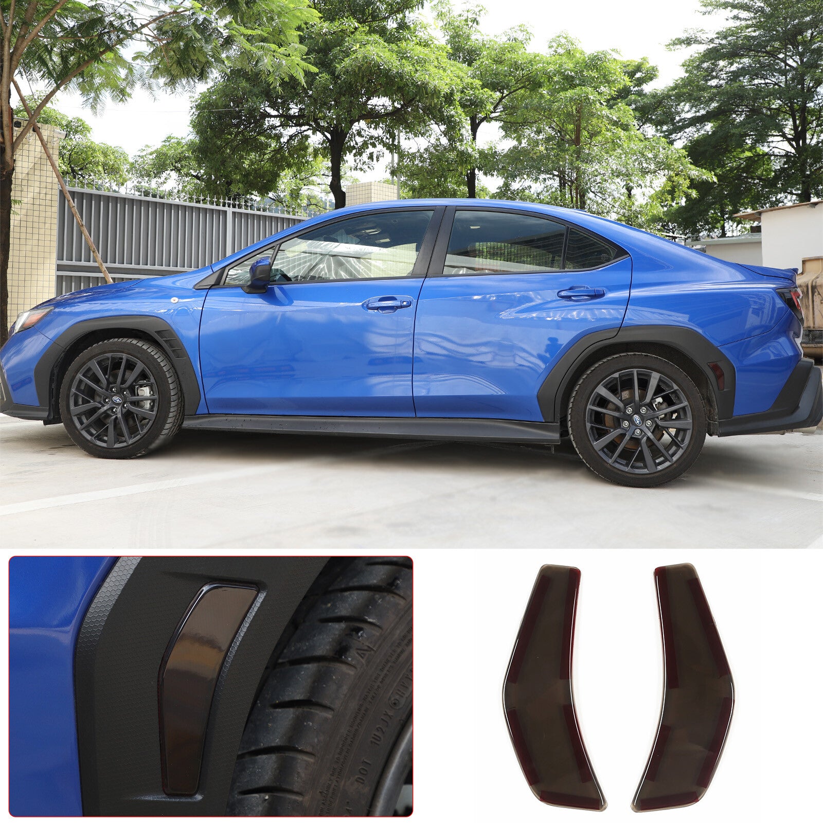 Real Carbon Fiber Trunk Switch Button Cover Trim for for Corvette C8 20-23- v