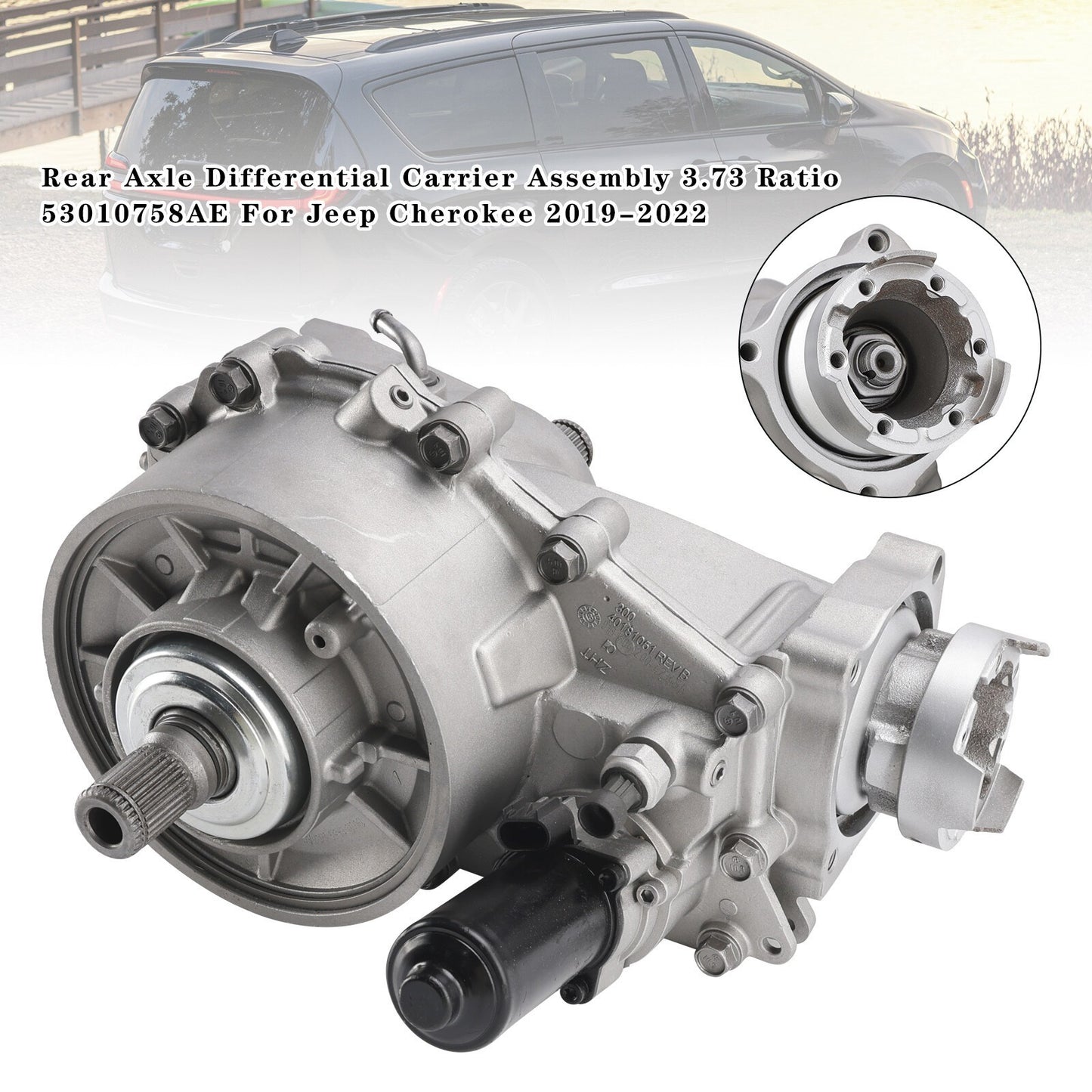 Rear Axle Differential Carrier Assembly For 2019-2022 for Jeep Cherokee 3.73 Ratio Q