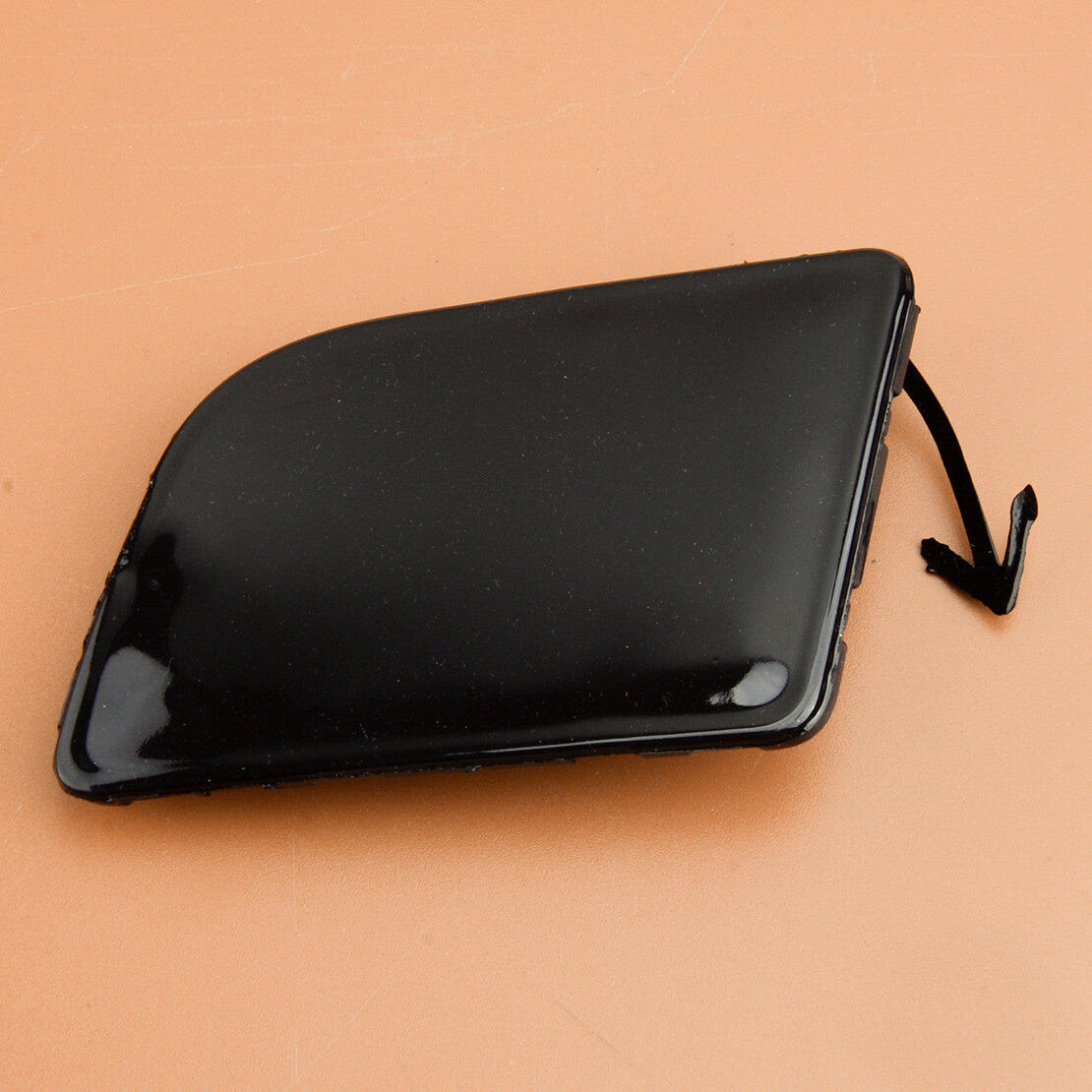 Black Front Bumper Tow Hook Cover Towing Eye Cap Fit for Sentra 2016-2019 v