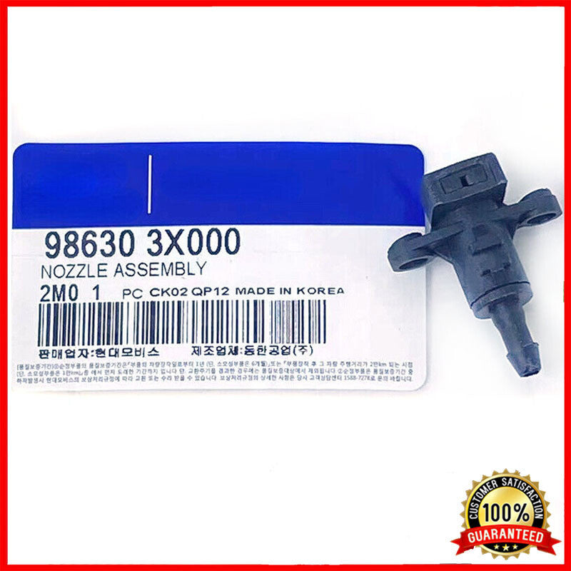 WIPER WASHER NOZZLE spray left for use with 11-18 for ELANTRA FORTE RIO 986303X000