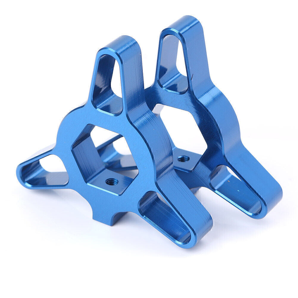 2x CNC Aluminum Fork Preload Adjusters For Universal Motorcycle 14mm Blue Q