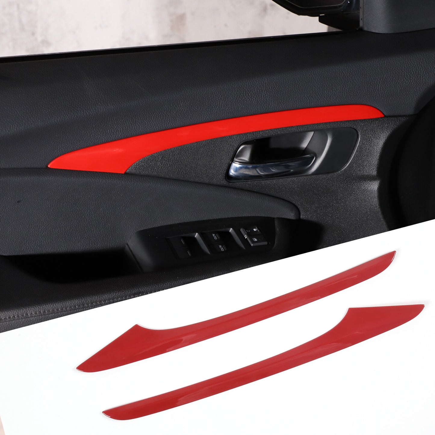 Smooth black pair of rear taillight protective covers decoration suitable for Hum mer H 2 2003-2007 SUV- v