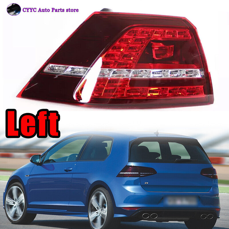 Left for VW for Golf 7 MK7 2013-2017 Outside LED Rear Tail Light Tail Lamp