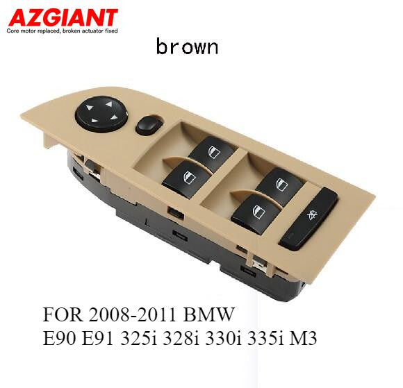 FRONT LEFT DRIVER SIDE WINDOW SWITCH for BMW E90 E91 325i 328i 330i 335i M3