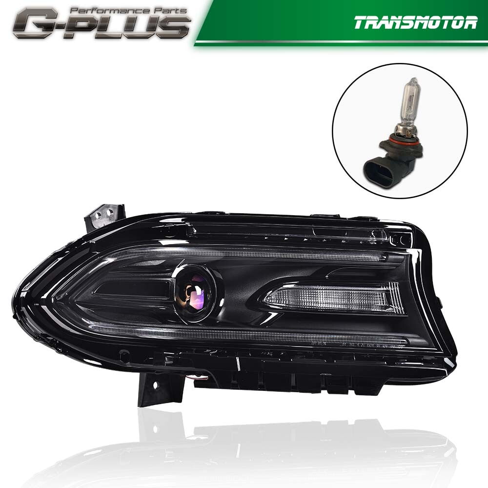 Fits for Dodge Charger 2015 - 2021 Halogen Headlight Right Passenger Side - v