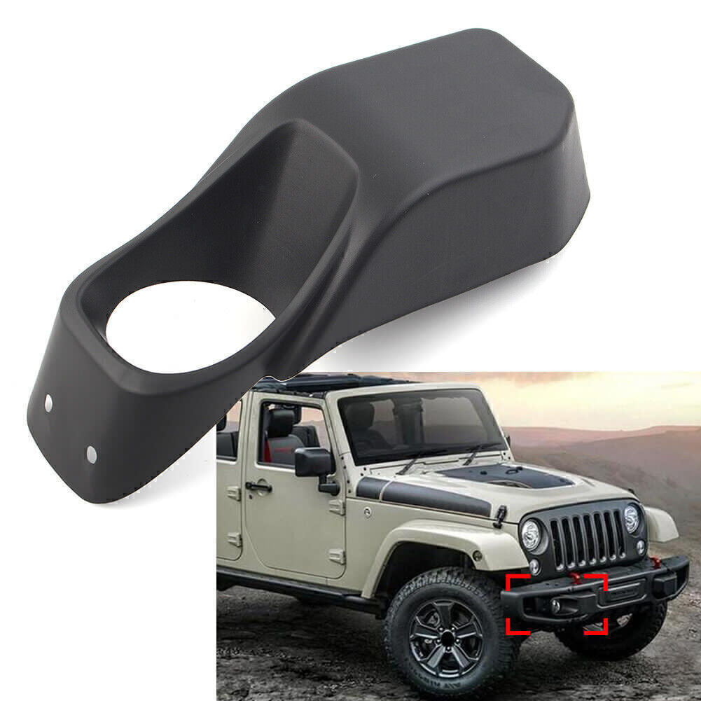 Right Side Front Bumpe Fog Light Lamp Bezels Cover For 2013-2017 for Jeep for Wrangler
