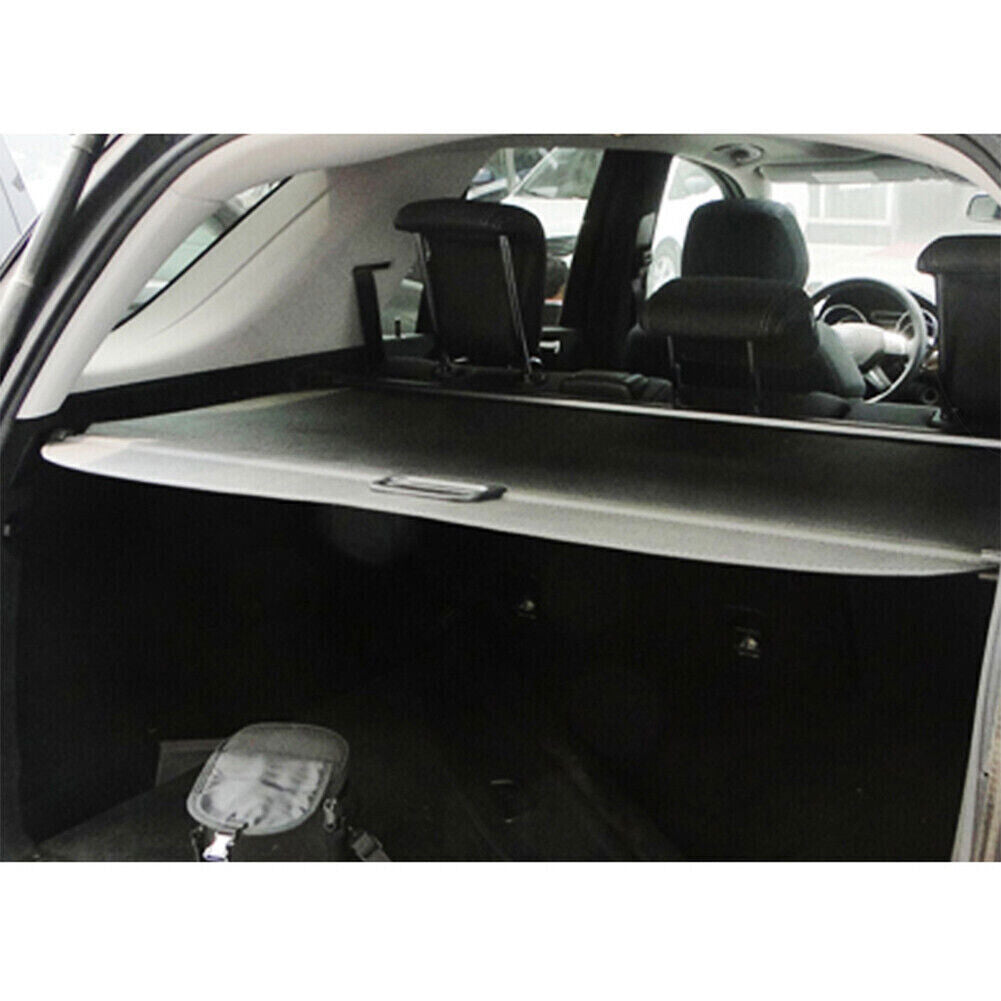 Black Trunk Cargo Cover for Benz W164 ML300 ML350 ML500 Security Shade 2006-2012 Q