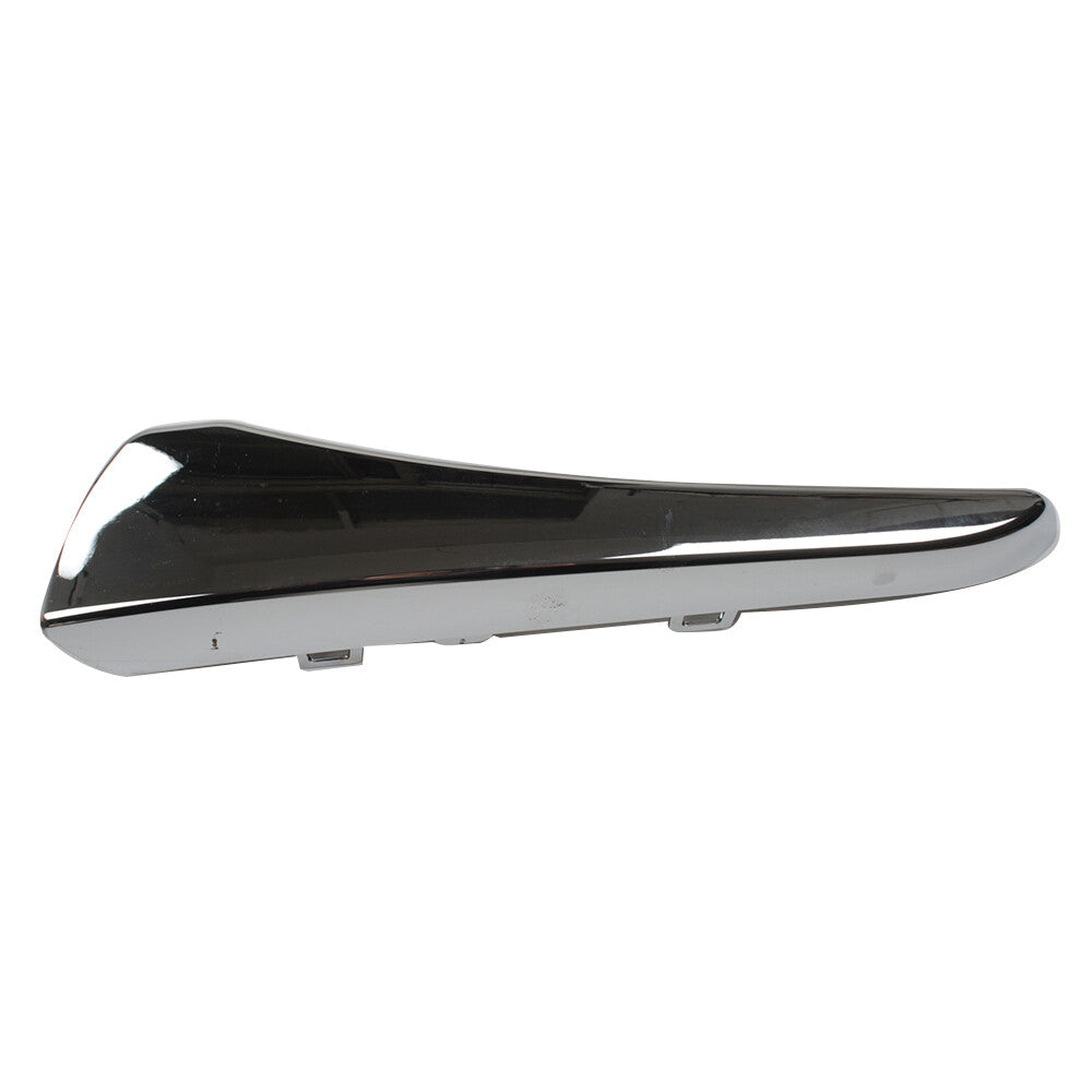 Fits for XF 2012 2013 2014 2015 Front Left Side Bumper Trim Molding Strip Chrome