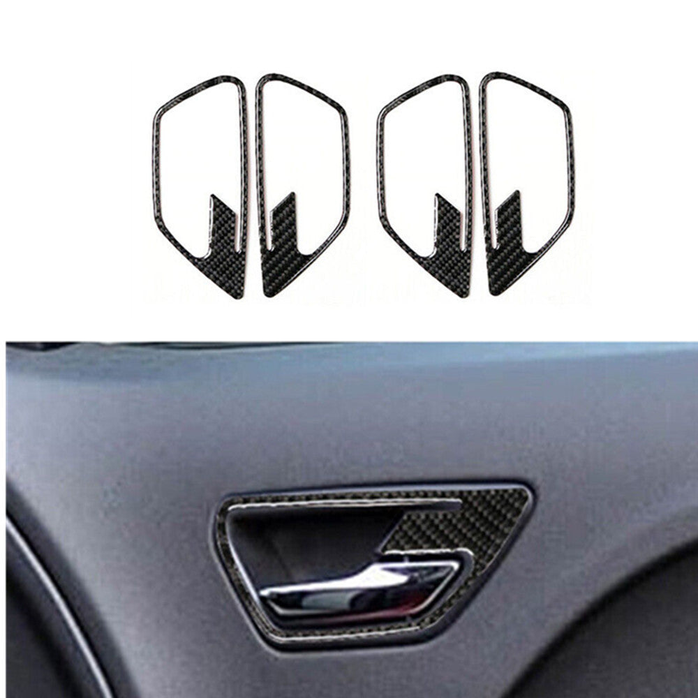 Central Storage Door Panel Trim Carbon Fiber Interrior for Acura TSX 2003-2008 v