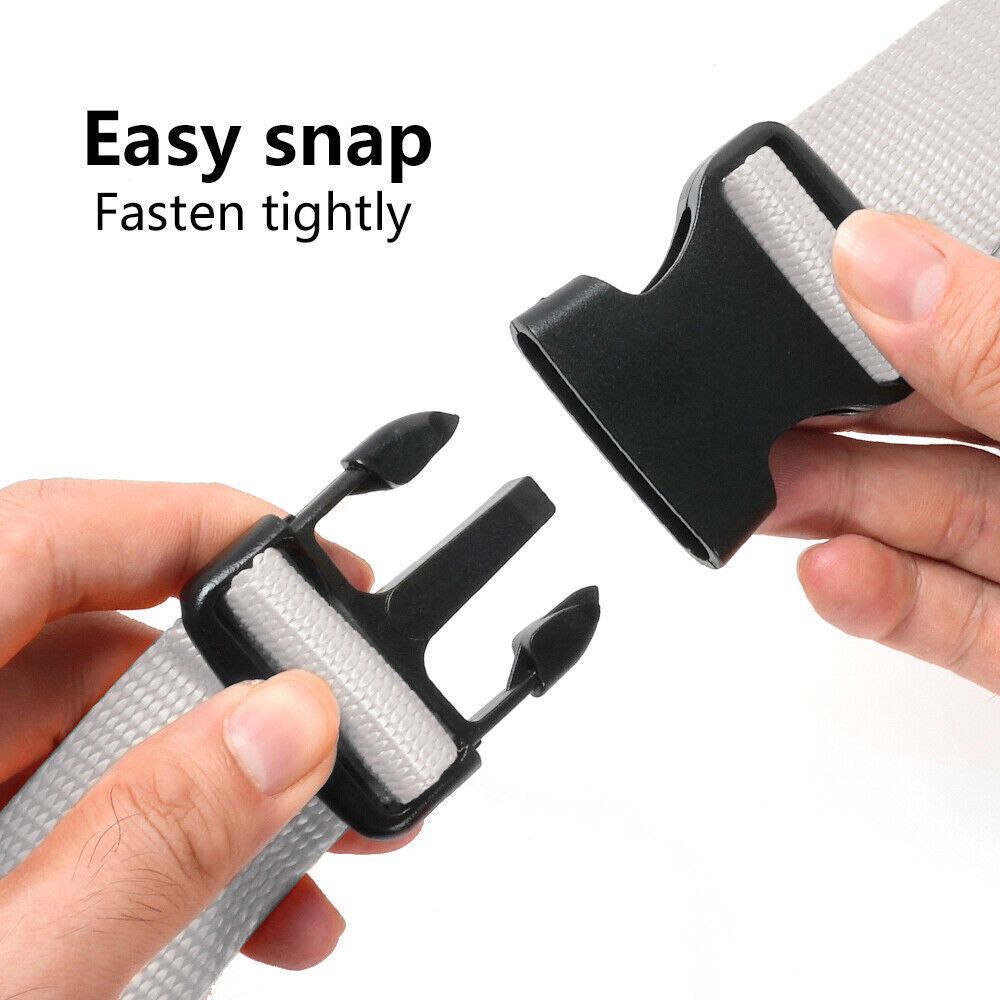 2PCS Universal Gray 4 Point Buckle Racing for Seat Belt Harness 2 Straps Pad ATV Q