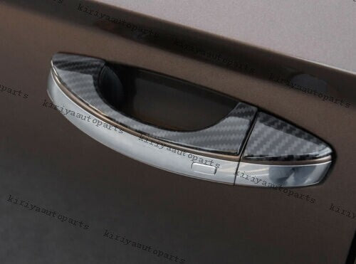 for Land Cruiser 2008-21 Chrome Trunk Rear License Plate Frame Cover Trim v