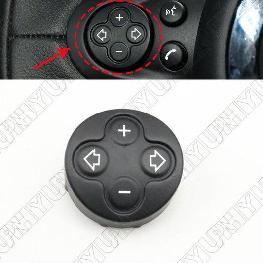 Car Steering Wheel Volume Control Switch Button Cover for BMW for MINI Cooper R60/61 Q