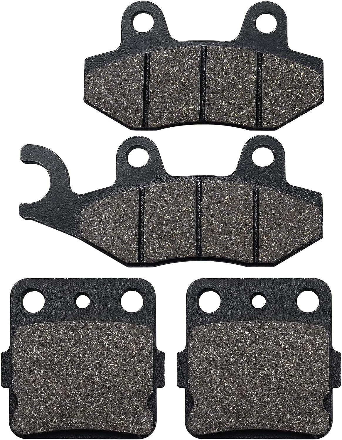 Front and Rear Brake Pads for Yamaha YZ250 YZ 250 W/WRW (2T) 1989