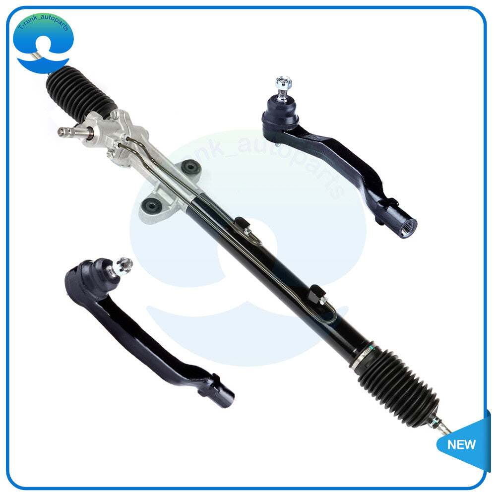 Power Steering Rack and Pinion Assembly  2 Outer Tie Rods for 2001-03 for Acura CL