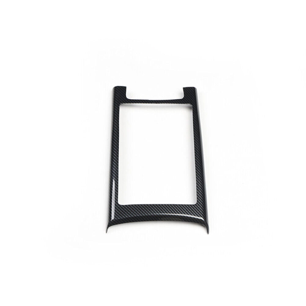 Car Inner Console Storage Box Cover Trim Fit for Audi A6L 05-2011 Carbon Fiber