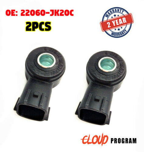 2X New Knock Sensor 22060-JK20C For Rogue Murano GT-R 370Z n