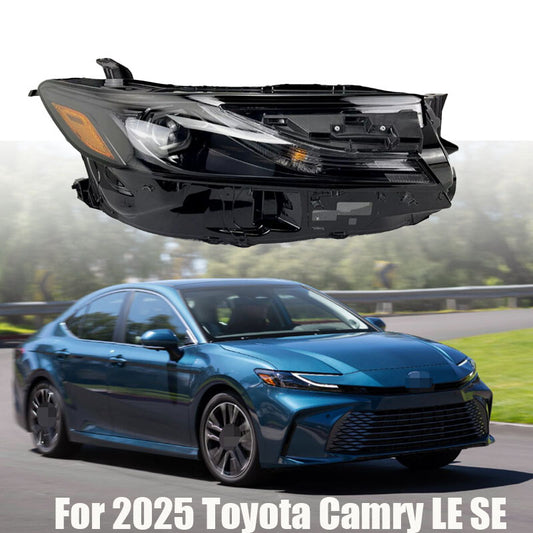 Projector LED headlights suitable for 2025 for Toyota for Camry LE SE, right passenger side, model 81110-AQ010