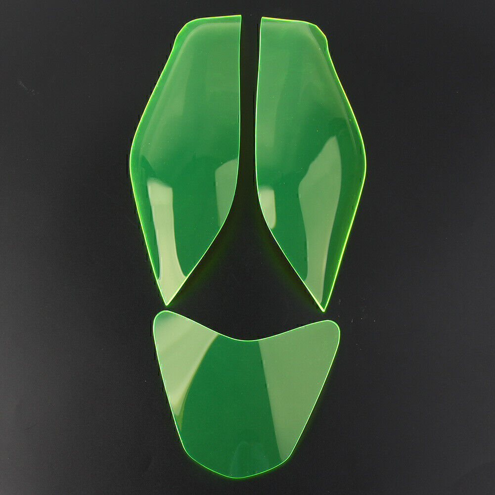 Green Front Headlight Guard Shield Screen Lens Cover For RSV4 2011-2014