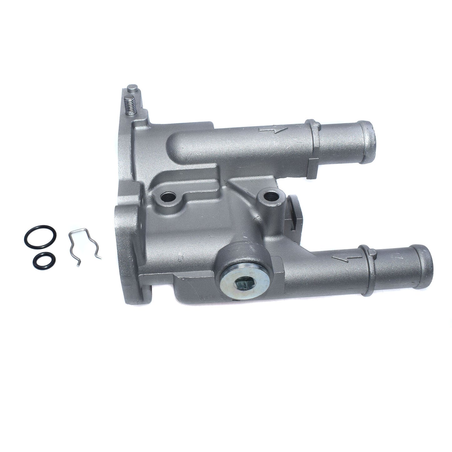 Engine cooling thermostat housing cover and sensor for Cruze Sonic 96817255- n