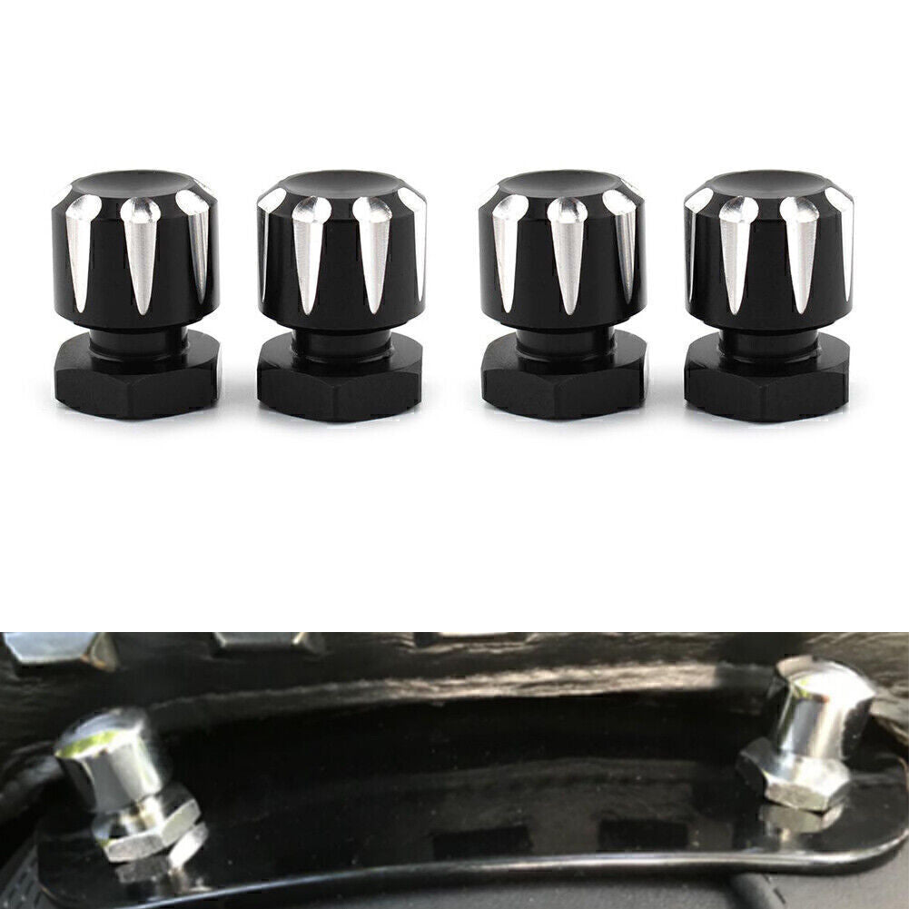 for Harley Road King Road Glide Softai Fat Boy 4x Solo Mounting Nuts Bolts