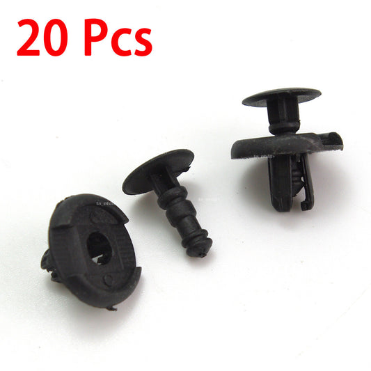 20pc Fender Splash Shield Push Type Retainer Clips for Toyota for Lexus for Suzuki for Mazda