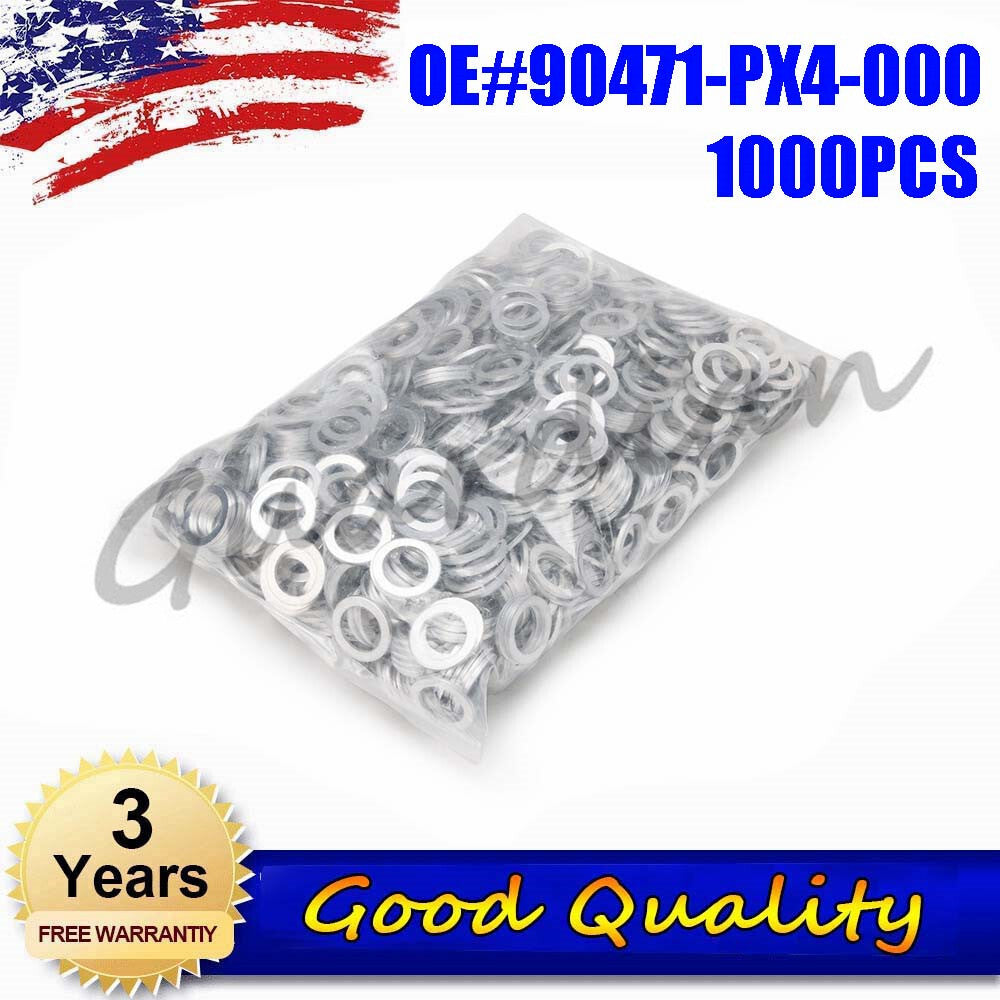 90471-PX4-000 1000PCS Transmission Drain Plug Washer Gasket for Honda for Acura