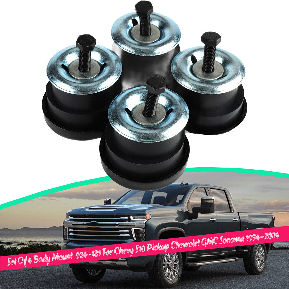 4-piece kit 924-181 Body Mount for 1994-2004 for Chevrolet S10 Pickup Units for Chevrolet for GMC Sonoma