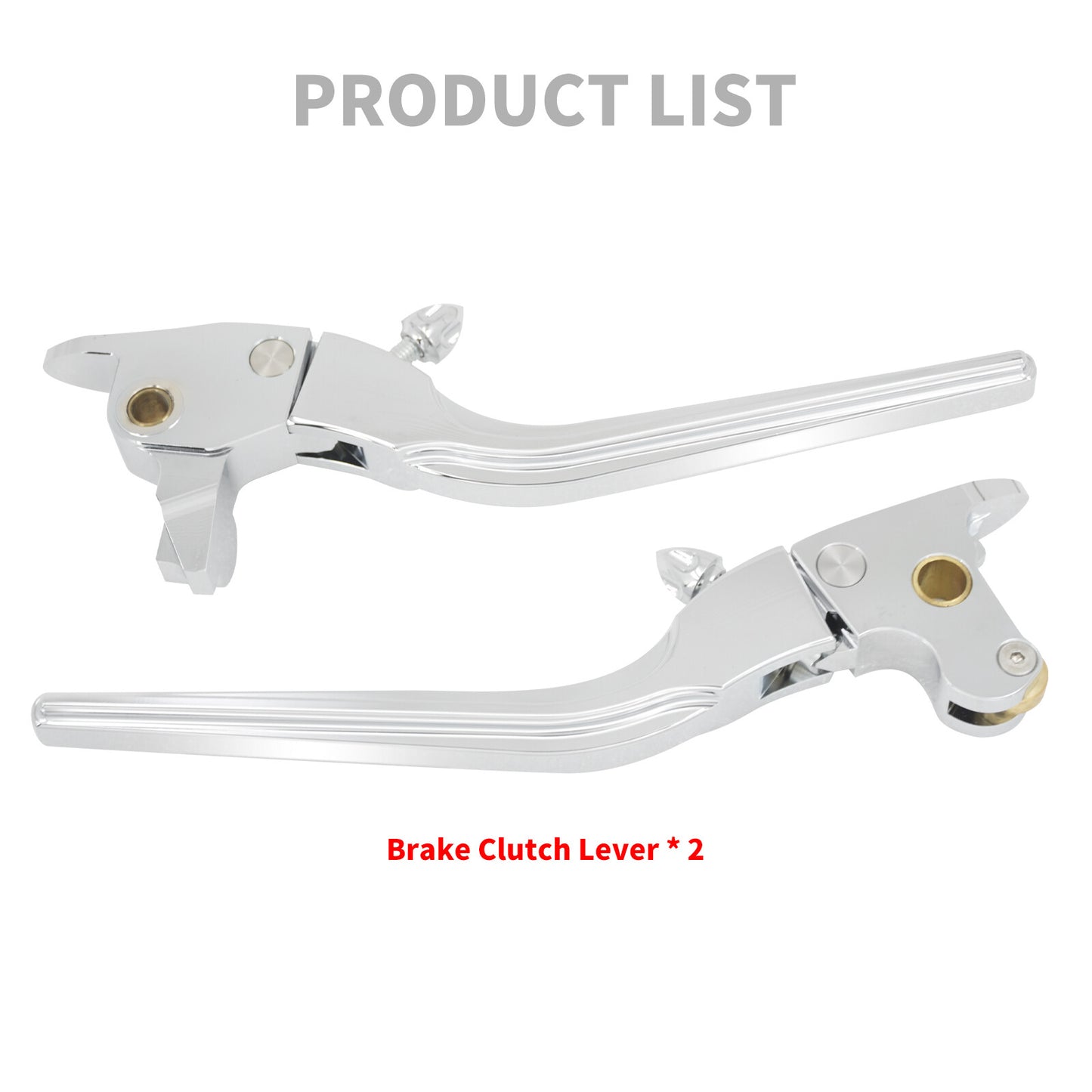 Chrome Brake Clutch Levers for Harley Touring Street Electra Road Glide 14-2016 Q