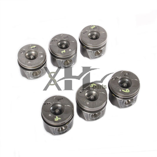 2.5TDI 6PCS Pistons Rings Kit Fit For BAU AKE AYM BFC BAU BCZ