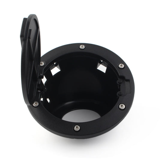 Black Car Fuel Filler Door Cover Gas Tank Cap for Jeep for Wrangler JK 2007-2017 Q