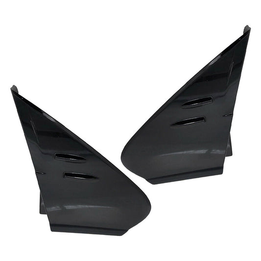 1 pair of front bumper side fender trim caps molded to fit Prius - n
