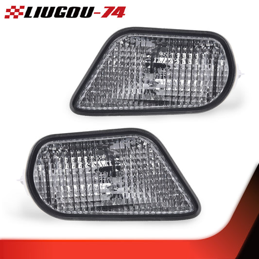 1 Pair Fits 98-02 Lateral Am Side Markers Corner Stop Lights Turn Signals New - v