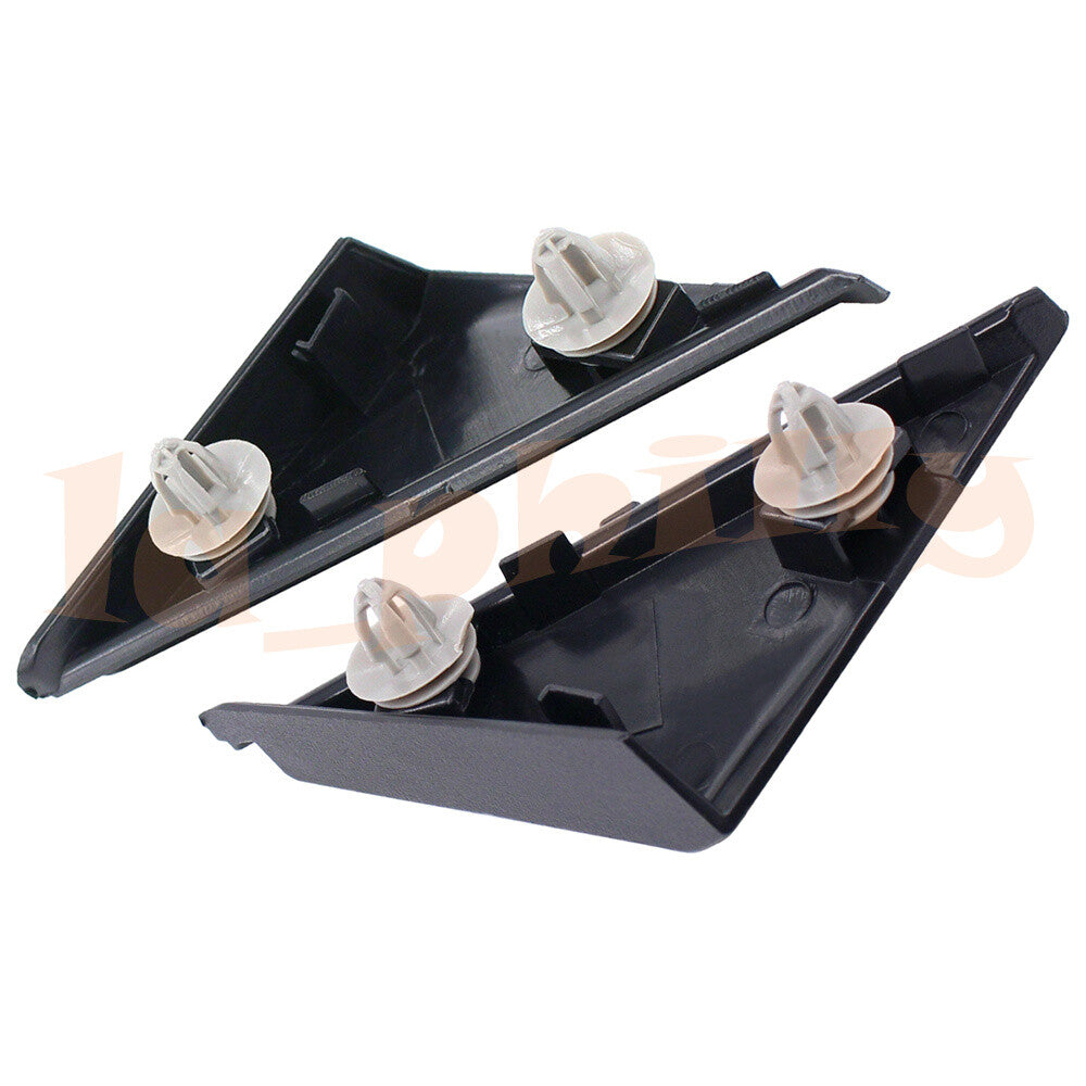 2pcs Front Left Fits for Hyundai for Elantra Fender Pillar Trim Mirror Corner RightLeft