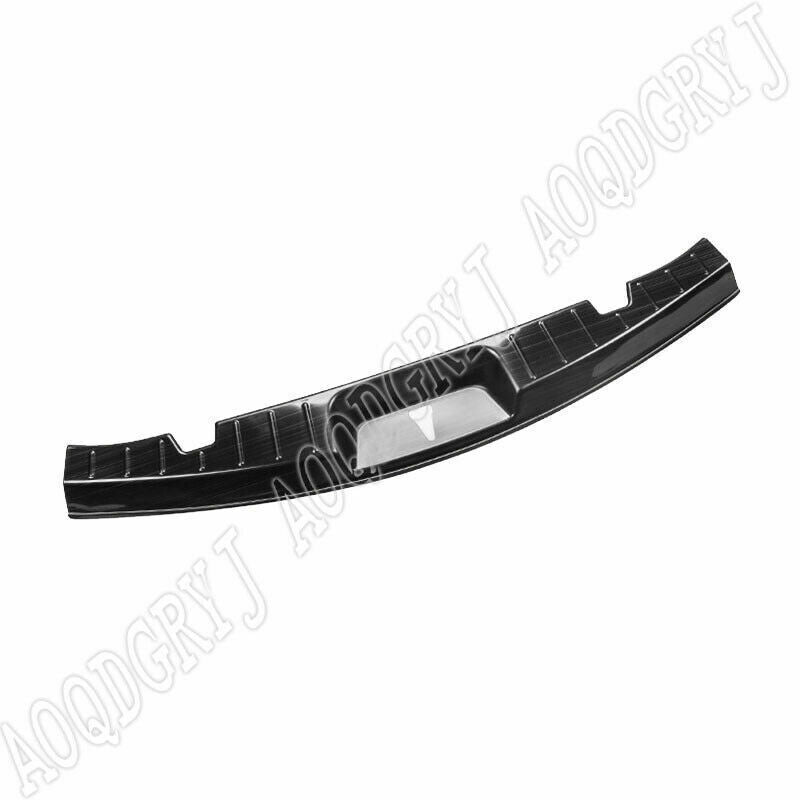 for ford  Explorer 2013-2019 Black Rear Bumper Trunk Door Sill Cover Scuff Plate
