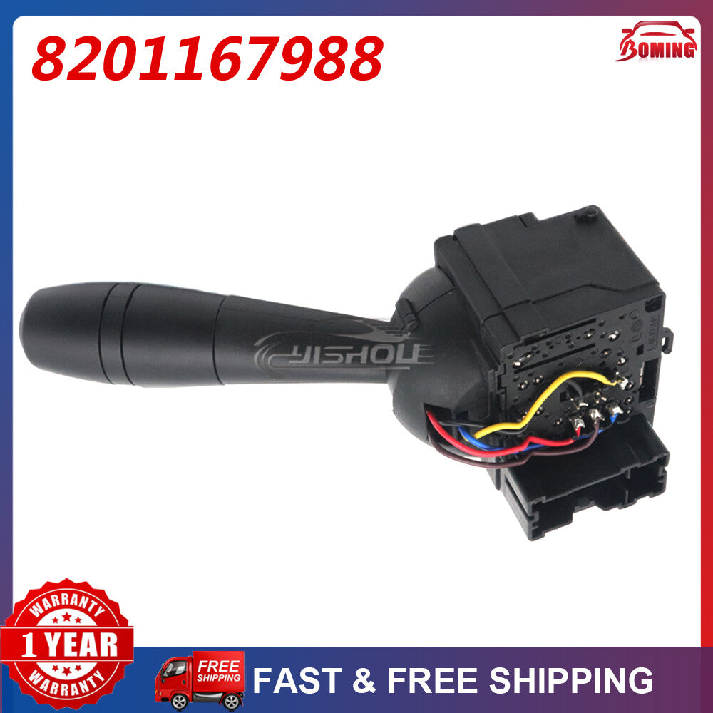 1x Car Turn Signal Steering Column Indicator Lever Switch for Renault 8201167988 Q