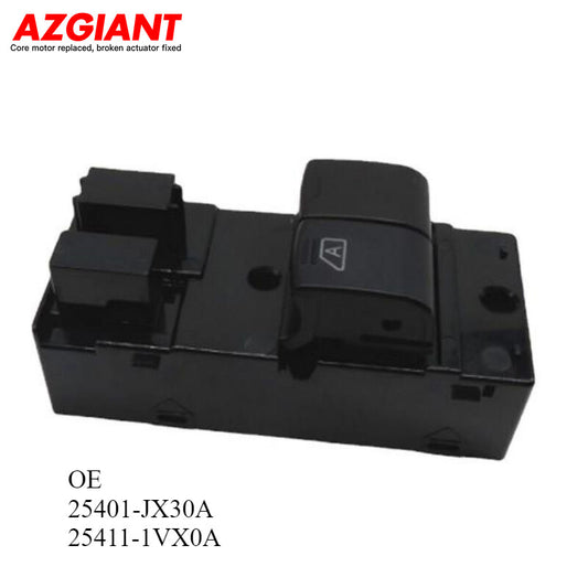 The front left driver's side window switch is compatible with 2009-2015 for Nissan NV200 HR16DE 1.6L L4