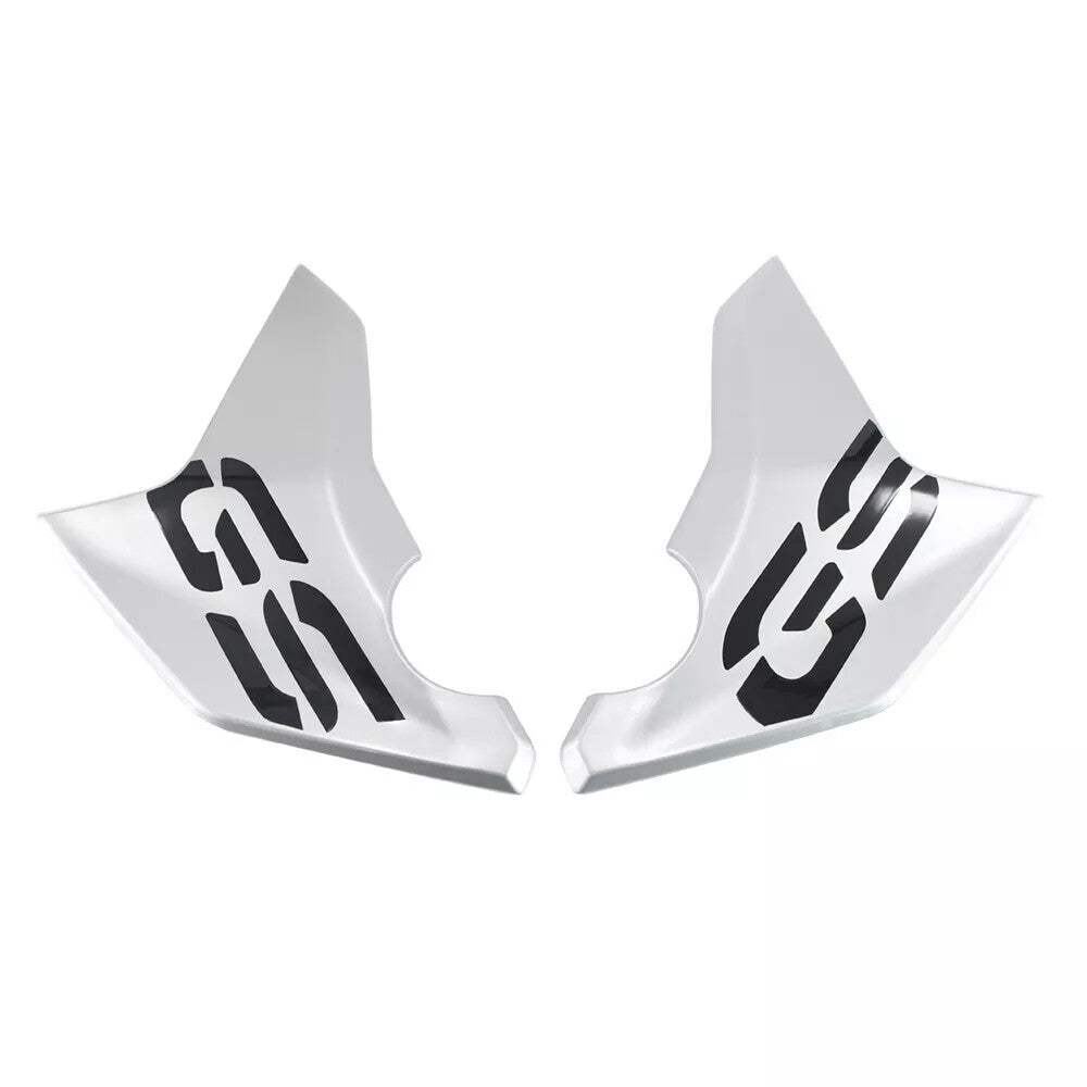 Silver left-side fairing and fuel tank plate suitable for BMW F750GS F850GS 18+