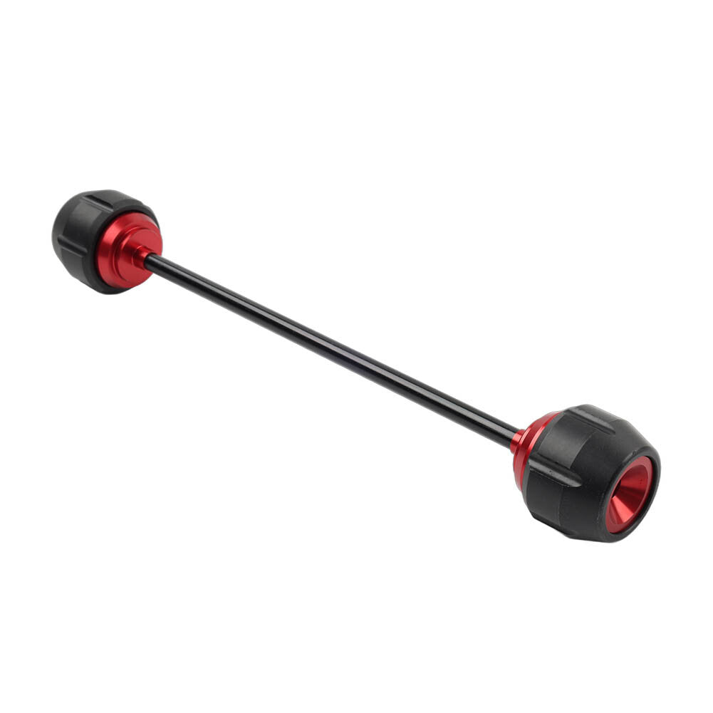Red Front Wheel Axle Fork Crash Slider for Kawasaki Z900 2017-2019