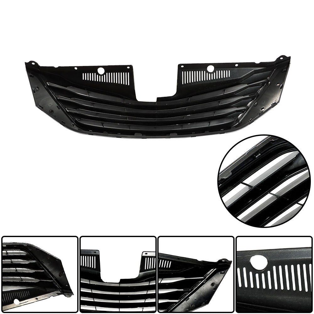 Grille bumper package for 2011-14 for Sienna for Mini with chrome black mesh plastic. n
