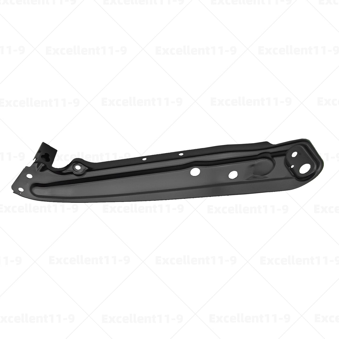 The left-side radiator bracket is compatible with for Jetta models from 2018 to 2024 (#17A806929-). n
