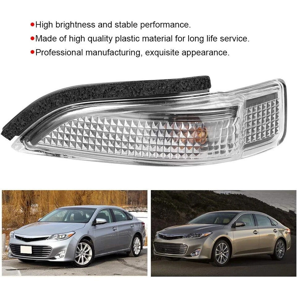 Two side mirror turn signals for 2014-2017 for Camry and for Corolla vehicles. n